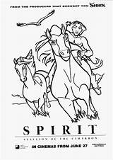 Pages Stallion Spirit Coloring Cimarron Getcolorings Printable sketch template
