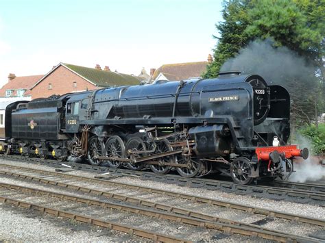 British Railways 9f Locomotive Black Prince Eisenbahn Lokomotive
