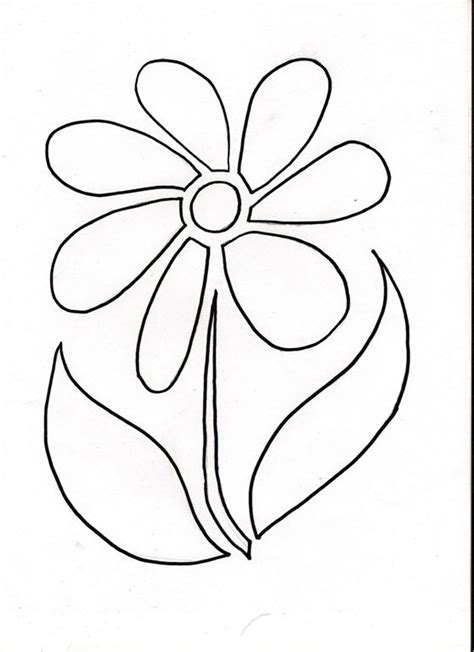 flower stencils ideas  pinterest flower silhouette