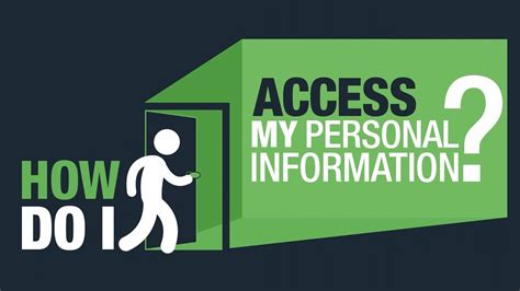 access  personal information youtube