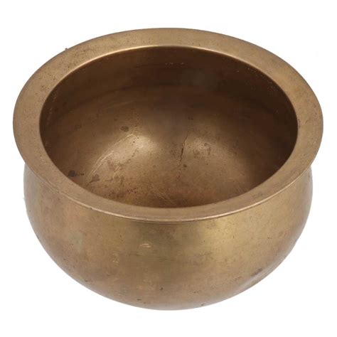 brass rice cooking pot south indian serveware