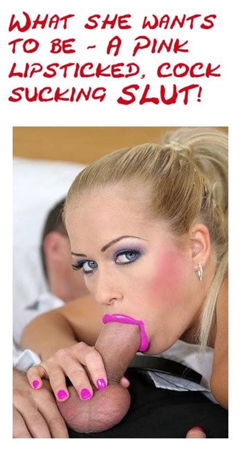 fetish captions lipstick and cock sucking high quality porn pic fe