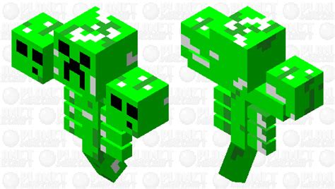 Fusion Wither Is Creeper Minecraft Mob Skin