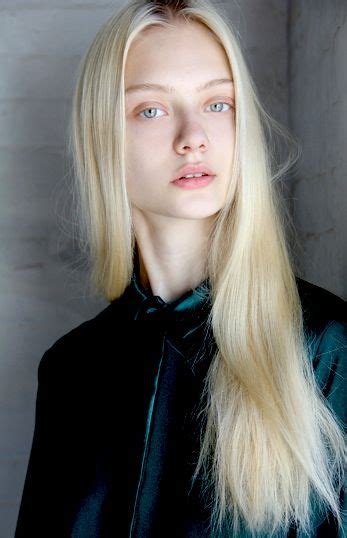 Nastya Kusakina At Women With Images Blonde Hair Girl