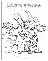 Coloring Pages Bb8 Yoda Wars Star Ships Lego Fern Gully Getcolorings Template sketch template