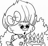 Birthday Troll Coloring Pages Trolls Happy Color Face Two Printable Gristle Prince Getcolorings Getdrawings Coloringpagesonly sketch template