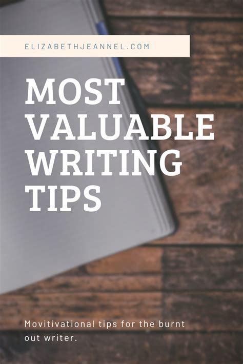 valuable writing tips