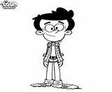Loud House Coloring Pages Nickelodeon Printable Bobby sketch template