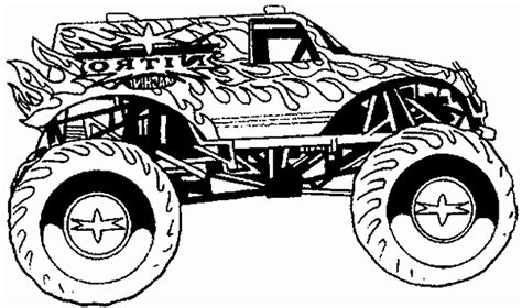max  monster truck coloring pages  getdrawings