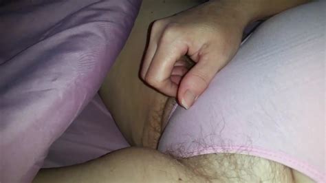 wife rubs her sexy hairy pussy in pantys big tits porn 66