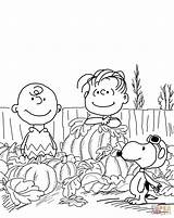 Coloring Charlie Brown Pages Pumpkin Halloween Peanuts Great Thanksgiving Printable Characters Christmas Snoopy Color Pumpkins Print Charlotte Supercoloring Awesome Kids sketch template