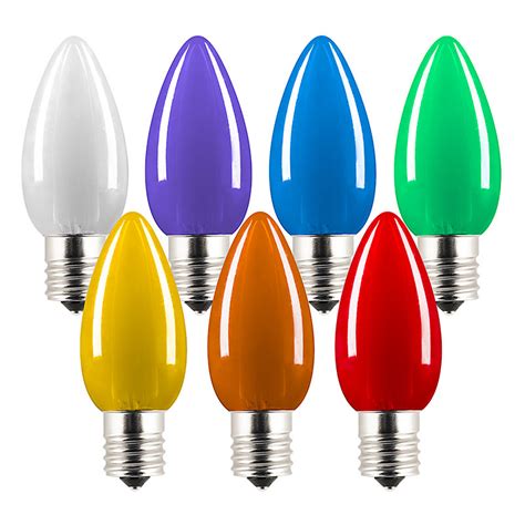 led bulbs ceramic style replacement christmas light bulbs  lumens super bright leds