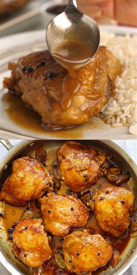 chicken adobo   authentic recipe rasa malaysia chicken