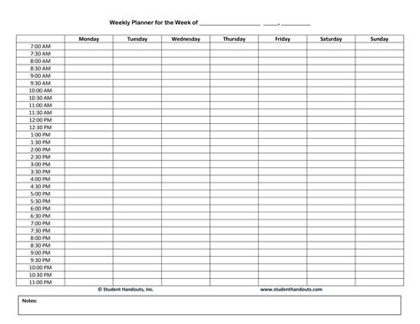 day schedule template    minutes template calendar design