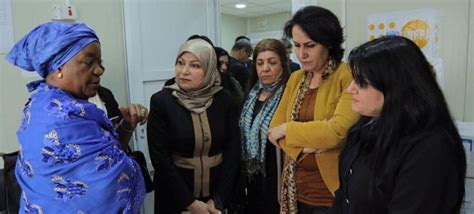 in iraq un s focal point for conflict related sexual violence visits