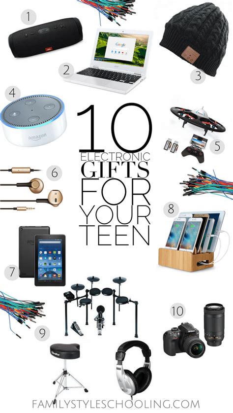 electronic gifts   teen family style schooling