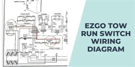ezgo tow run switch wiring diagram  wire pin txt