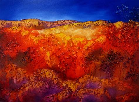 sold desert sunset oil  canvas cm  cm watershed gallery