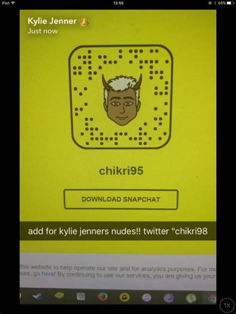 kylie jenner s snapchat hacked as culprit claims to have nude pictures