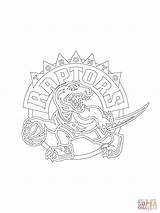 Raptors Toronto Coloring Pages Logo Nba Color Raptor Drawing Warriors Golden Printable State San Spurs Basketball Sport Antonio Sheets York sketch template
