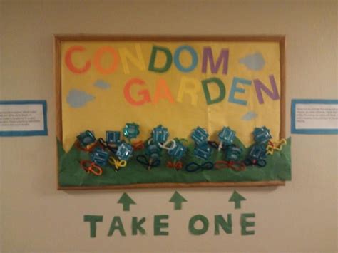 Condom Garden Reslife Bulletinboard Safesex Condoms