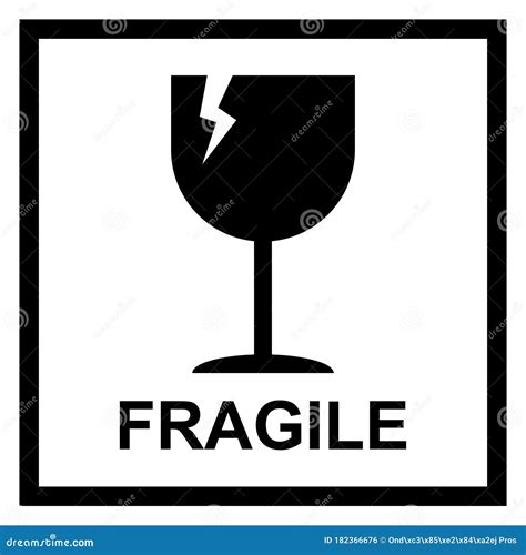 pictogramme fragile