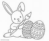 Coloring Easter Bunny Face Pages Printable Getcolorings sketch template