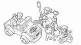 Lego Police Colouring Coloring Pages Kids sketch template