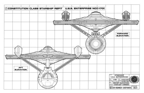 blueprints starship star trek starships
