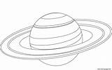 Saturn Planet Coloring Pages Printable Print sketch template