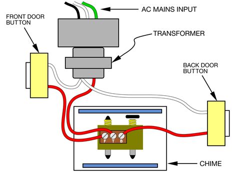 lighted doorbell wiring diagram wiring diagram pictures