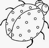 Ladybug Colorat Gargarita Beetle Dabing Planse Buburuze Copii Fise Desen sketch template
