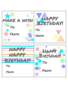 birthday labels ideas birthday labels  label templates