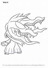 Pokemon Mega Mawile Draw Drawing Step Tutorials sketch template