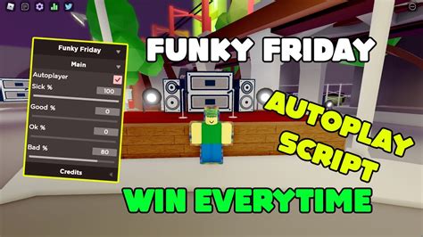 roblox funky friday  op scripthack auto play win everytime