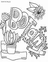 Botany Doodles Classroomdoodles Alley Binder sketch template