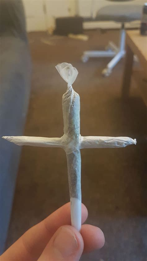 finally rolled  cross joint  smoked rartofrolling