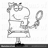 Investigating Toon Clipart Illustration Hit Royalty Rf sketch template