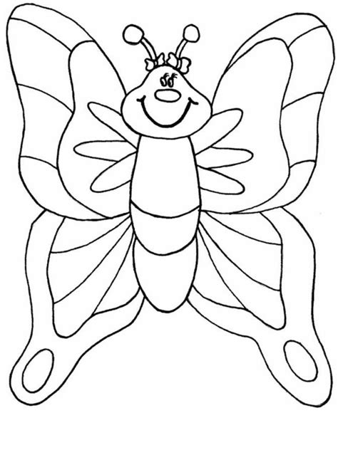 coloring sheets  preschool butterfly coloring pages   abcs