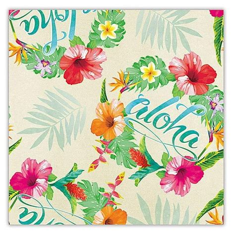 island heritage aloha floral hawaiian gift wrap paper  rolls walmart