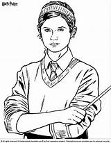 Potter Harry Coloring Pages sketch template