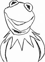 Kermit Frog Coloring Pages Clipart Coloringsky Getcolorings Piggy Color Drawing Clipartmag Printable sketch template