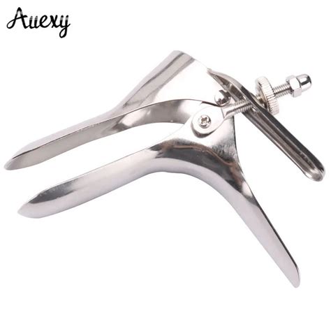 auexy stainless steel expansion vaginal anal dilator vagina colposcopy