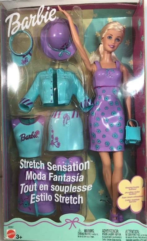 2003 stretch sensation barbie toy sisters