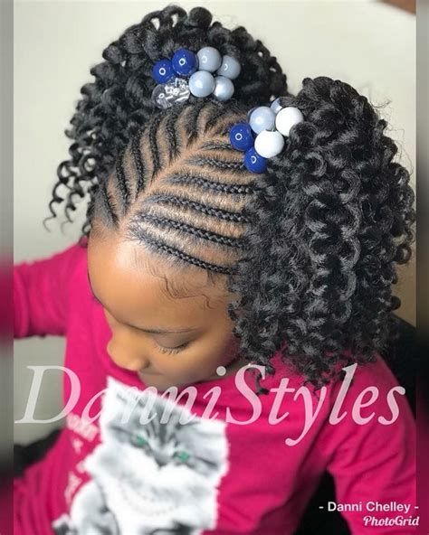 Create Your Daughter S Hair Style With Half Buns Braids