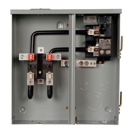siemens  amp  space  circuit meter socket  main breaker load center mmb