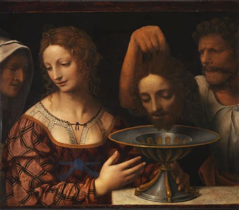 cinello salome brings  head  st john  baptist  herodias