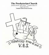 Shipwrecked Vbs Rescued sketch template