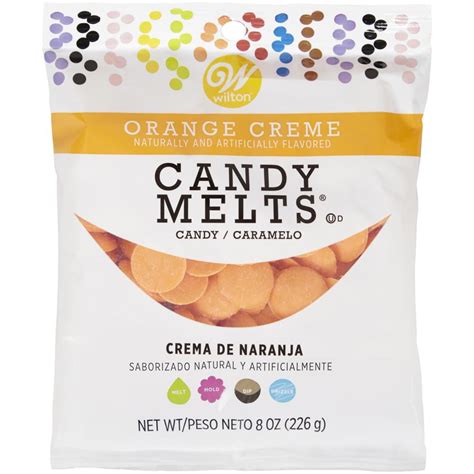 candy melts flavored oz orange cream walmartcom
