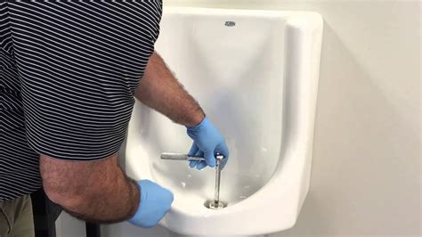 zurn urinals  waterless urinal   maintain  clean youtube